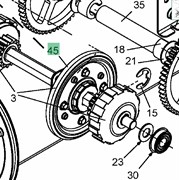 684-04159C Колесо фрикционное 5.5 OD