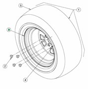 734-04147 Шина 23.0 X 10.5 УТ000000574