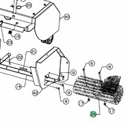 727-05057 ЩЕТКА НАВЕСНАЯ СМЕННАЯ ДЛЯ ДЛЯ МЕХАНИЗИРОВАННОГО УБОРЩИКА "PS 700"