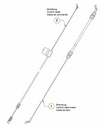 746-05024 Трос на 46, 53 SPBHW 746-05024