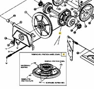 684-04159 Колесо фрикционное 5.5 OD